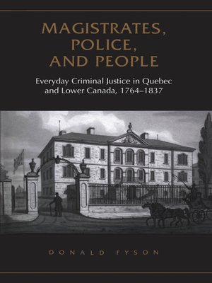 cover image of Magistrates, Police, and People